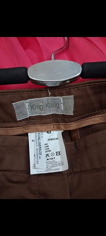 kipling monkey: Брюки Классические, Лето, Италия, Хлопок, Новый — 1