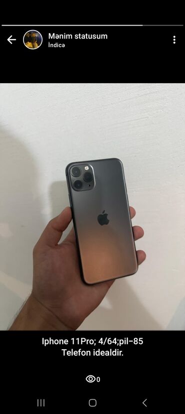 айфон 11 про макс цена в баку: IPhone 11 Pro, 64 ГБ