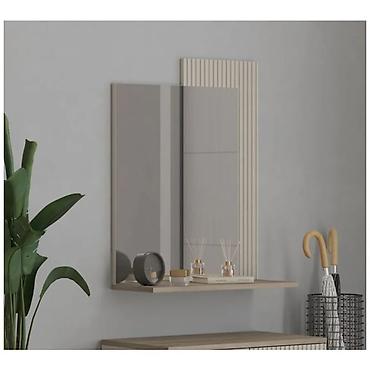 silver kitchen: Гарнитур для прихожей, Новый, Зеркало, В рассрочку, ДСП, Бесплатная доставка, цвет - Бежевый — 1