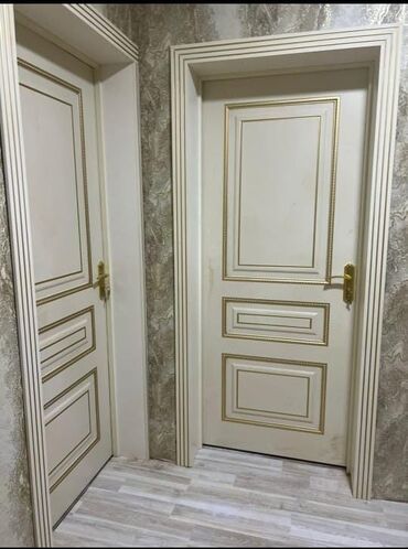 Otaq qapıları: Yeni Otaq qapısı Zamok və çərçivə ilə, Zəmanətli, Pulsuz quraşdırma, Pulsuz çatdırılma, Ödənişli çatdırılma, Rayonlara çatdırılma — 26