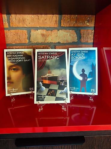 Художественная литература: Stefan Zweig – 3 kitabdan ibarət dəst. 🆘Rayonlara da göndərilir. - — 1