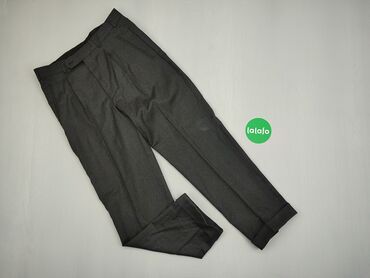 Spodnie: Spodnie, M (EU 38), stan - Dobry, wzór - Jednolity kolor, kolor - Czarny