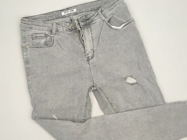 legginsy woskowane push up: Jeans for women, size L (EU 40)
