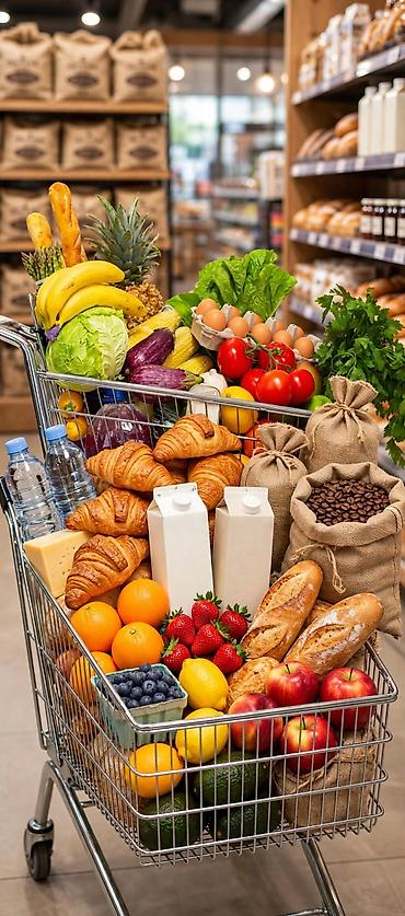 фрукт: Продуктовая корзина / набор повседневных продуктов для дома. В набор — 2