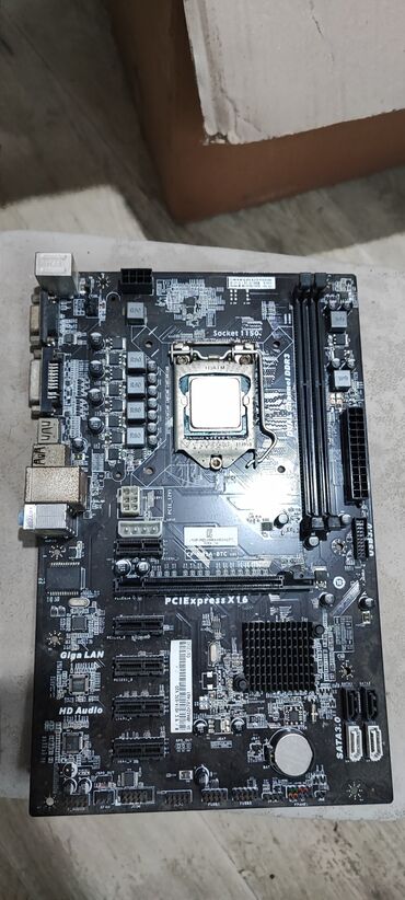 прием плата: Материнская плата, Б/у, LGA1150, ATX, Для ПК