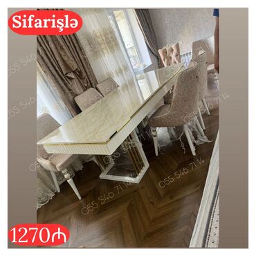 круглый стол на заказ: Stol stul masa oturacaq sifarisle