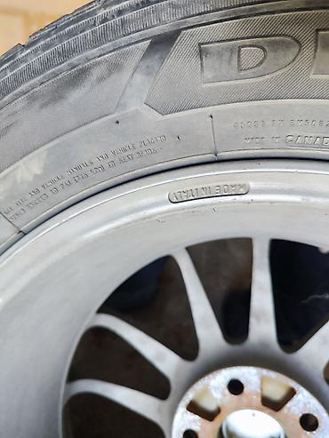 225 15: Комплект автомобильных шин с дисками. - Шины: Firestone Destination — 3