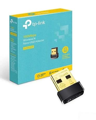 Modemi, ruteri i mrežni uređaji: TP-Link TL-WN725N – bežični N nano USB adapter (150 Mbps) - Brzina — 1