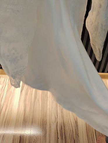 toy ucun paltar modelleri: Ağ rəngli zərif qız paltarı - Model: qollu astarlı, üstü tam olaraq — 6