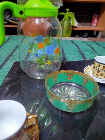 Наборы посуды: Набор посуды для сервировки стола, стекло/фарфор. В комплекте: - — 11