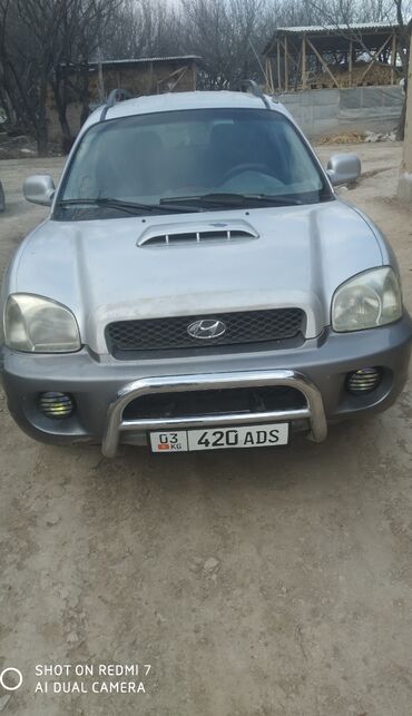 хундай алантра: Hyundai Santa Fe: 2001 г., 2 л, Механика, Дизель, Седан