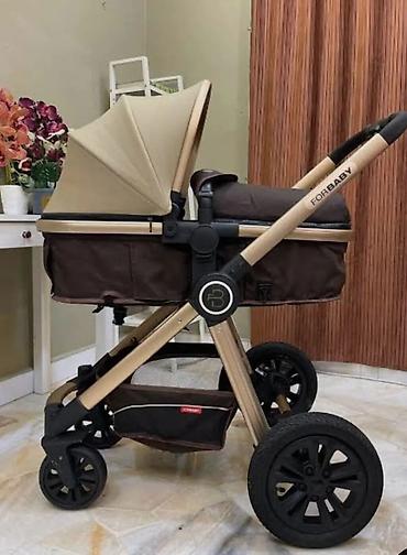 Forbaby 70 azn uşaq arabası.aliminium korpusludur. Yatma oturması var