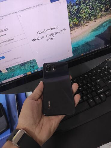 işdenmiş telefonlar: Xiaomi Mi 11 Lite, 128 GB, rəng - Qara