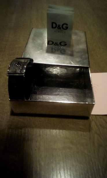 Ασημενιο ανδρικο βραχιολιι D&G. αυθεντικο τοδινω αντικαταβολη μονο