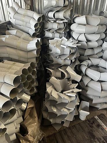 Водосточные желоба: Профнастил, жыгач, арматура жана строй материалдардын бардык түрлөрү — 4