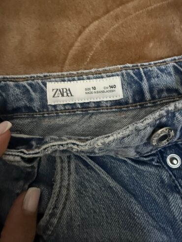 Сарафаны: ZARA uşaq cins şalvarı - Ölçü: 10 yaş (140 sm) - Material: klassik