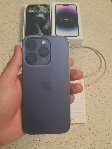 Apple iPhone: IPhone 14 Pro, 256 GB, Deep Purple, Face ID — 1