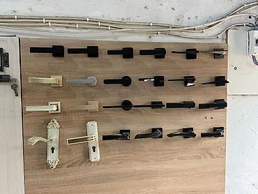 Qapı dəstəkləri: Qapı tutacaqları və mexanizmləri - Müxtəlif model və dizaynlar — 7