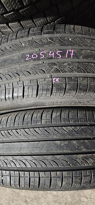 Шиналар 205 / 45 / R 17, Жай, Колдонулган, Жуп, Жеңил унаалар, Корея, Hankook lalafo.kg да Шиналар 205 / 45 / R 17, Жай, Колдонулган, Жуп, Жеңил унаалар, Корея, Hankook