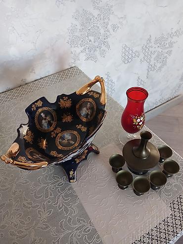 Qab-qacaq və mətbəx ləvazimatları: Çay dəsti, rəng - Ağ, Keramika, 6 nəfərlik — 3