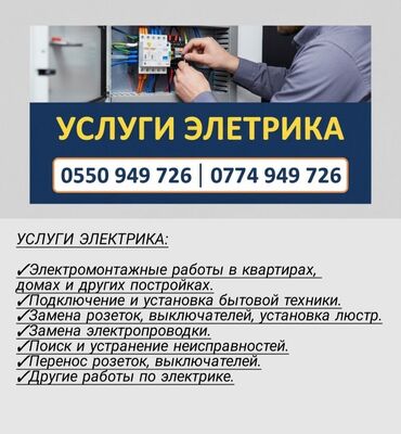 гирлянда из лампочек: Услуги электрика - Электромонтажные работы в квартирах, домах и