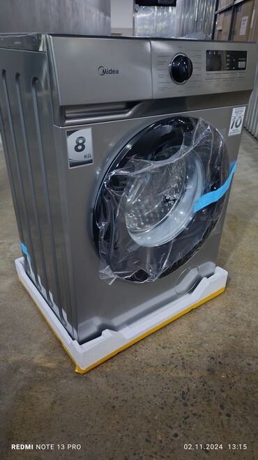 Стиральные машины: Стиральная машина Midea, Новый, Автомат, До 9 кг, Компактная — 7