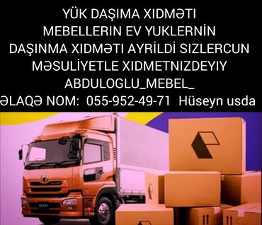 aqlay usta: Yük daşima xidməti mebellerin ev yuklerni̇n daşinma xidməti