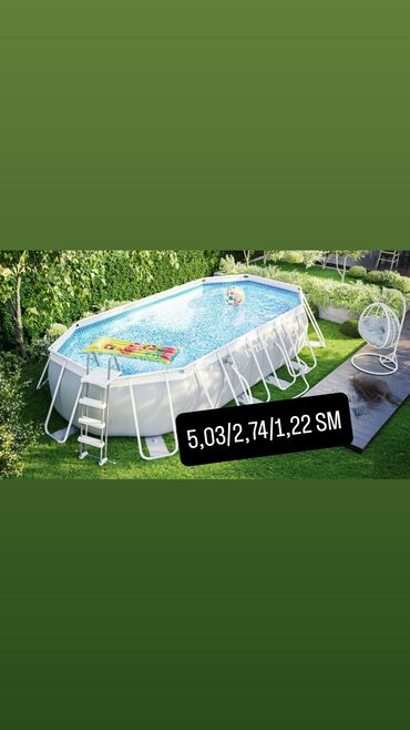 Hovuzlar: Yeni Karkas Hovuz Intex, ≥ 10.1 m, ≥ 5001 l — 5