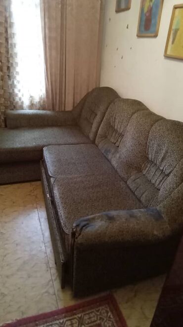 Угловые диваны: Угловой диван, Складной, Трёхместный и более at lalafo.kg Угловые диваны: Угловой диван, Складной, Трёхместный и более