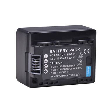 аккумуляторы для ибп b b battery: АКУМУЛЯТОР ДЛЯ КАМЕР CANON BP-718 + Арт.1514 Совместимость