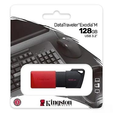Hard diskovi, eksterni diskovi: Kingston DataTraveler Exodia M USB fleš memorija – 128 GB - — 3
