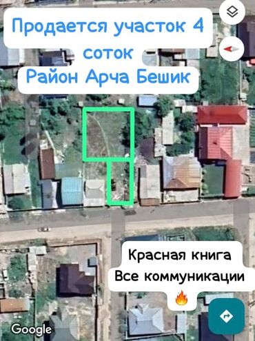 Продажа участков: 4 соток, Для строительства, Красная книга, Договор купли-продажи