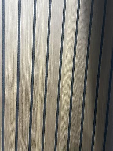 vinil panel: Chevron naxışlı dekor panellər - Material: dekorativ akustik keçə,və — 8