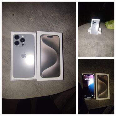 Apple iPhone: IPhone 15 Pro, 128 GB, Natural Titanium