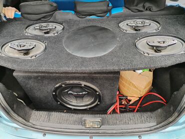 Dinamiklər və sabvuferlər: Avtomobil üçün səs sistemi komplekti - Subwoofer: Pioneer Champion — 11