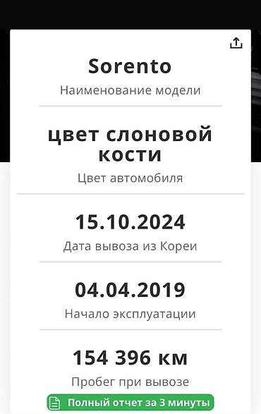 tur: Kia Sorento: 2019 г., 2 л, Автомат, Дизель — 8