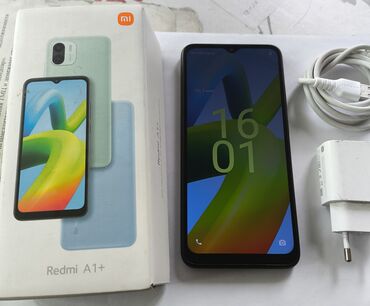 редми телефона: Xiaomi, Redmi A1 Plus, Б/у, цвет - Черный, 2 SIM