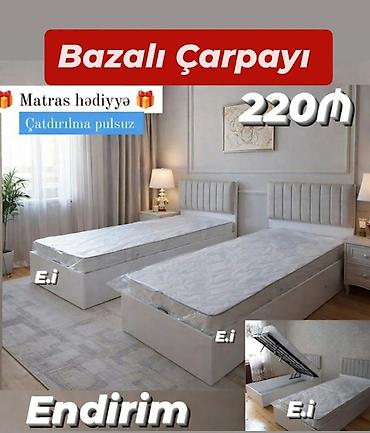 heyat yoldasina aid tortlar: Yeni, Təknəfərlik çarpayı, Bazalı — 1