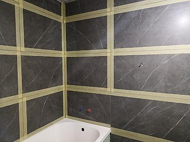 Укладка плитки: Укладка плитки в ванной | Керамогранитая плитка | Вертикальная укладка Больше 6 лет опыта — 7