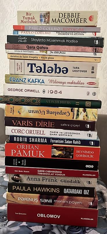 Книги и журналы: 2 Azndən başlayan qiymətlər Məhsul: Qarışıq kitab dəsti – bədii — 2