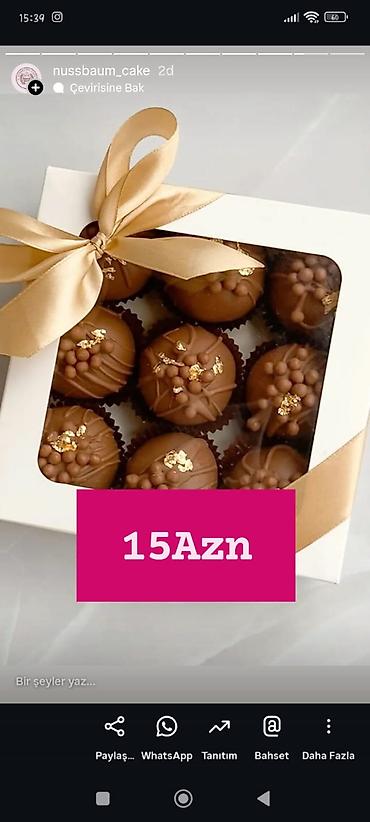 Başqa xidmətlər: Şirniyyat aləmi hər cür tort ların dekorlarin hazırlanması — 4