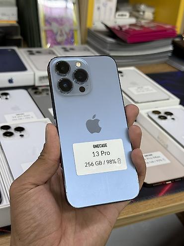 xiaomi redmi note 12 pro 5g: IPhone 13 Pro, Б/у, 256 ГБ, Sierra Blue, Защитное стекло, Чехол, В рассрочку, 98 % — 1
