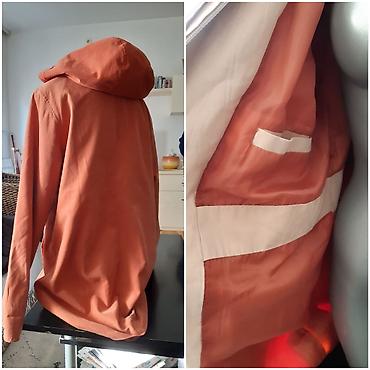 exit kaputi: STRANGE ženska jakna sa kapuljačom u boji terakote. - Veličina: L–XL — 3