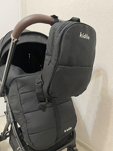 коляска kidilo: Коляска, цвет - Черный, Б/у, Самовывоз, Платная доставка — 7