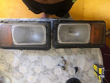 opel ehtiyat hisələri: VAZ 2107 üçün ön fara komplekti faraların üssündündə lamıçqalar pay — 1