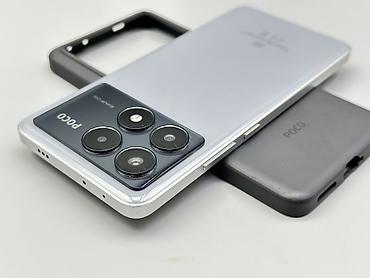 пого х4: Poco X6 Pro 5G, Б/у, 512 ГБ, цвет - Серый, 2 SIM — 1
