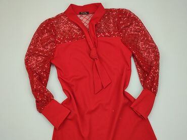 eleganckie sukienki na wesele czerwone: Sukienka, S, stan - Zadowalający