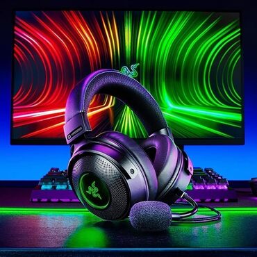 наушники v moda: Полноразмерные, Razer, Новый, Проводные, Геймерские