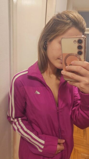 adidas crvena trenerka: Adidas, M (EU 38), bоја - Ljubičasta