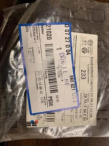 nodi auto: NOSAČ KRILA ZA AUDI A4 - 8K0821136J | Nosač krila — 1
